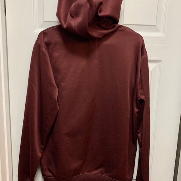 DC Men's Maroon Hoodie - Picture 2 of 3